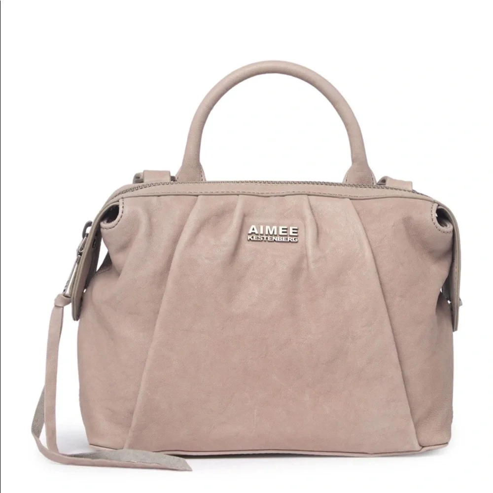 NWT Aimee Kestenberg Good Vibes Leather Crossbody - Picture 1 of 12